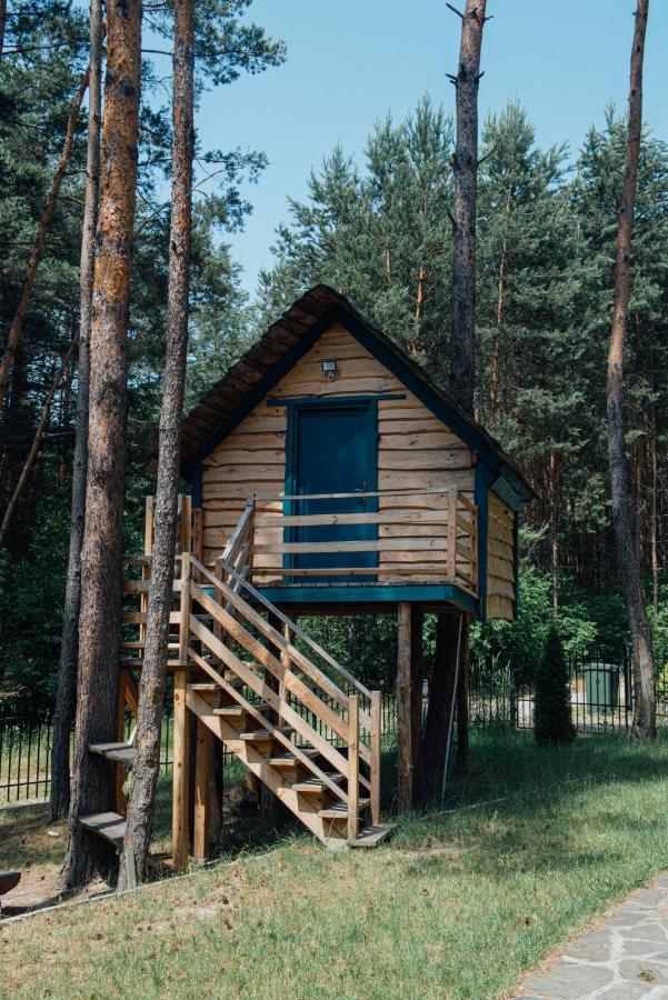 Domek W Lesie Nad Zalewem Chancza Exterior photo